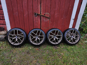Borbet 18'' 5x114.3, ET40, 72.5мм (как новые диски+шины) (4 фото из 4)