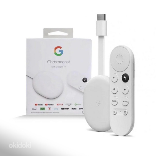 Google Chromecast 4K с Google TV - Tallinn, Кабельное и