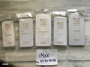 Apple iPhone 6S, 6/6S Plus, 7/7 Plus, 8/8 Plus TPU ümbris (1 foto / 1)