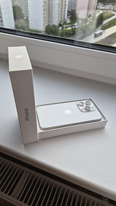 iPhone 15 Pro, White Titanium, 128GB (1 foto / 3)