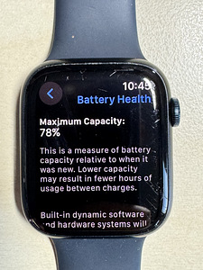 Apple Watch Series 7 GPS, 45mm Midnight