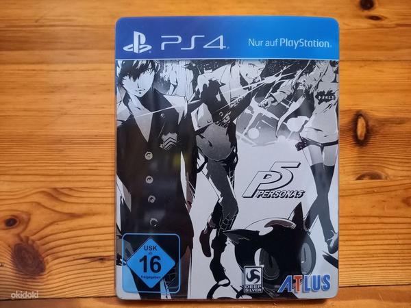 Persona 5 Limited Steelbook Day One Edition PS4 (foto #1)