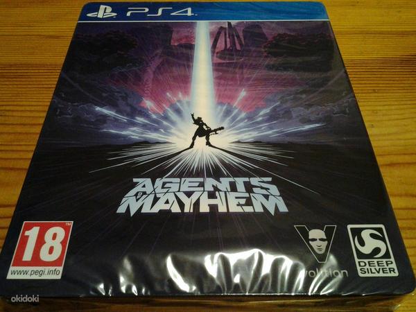 Agents of Mayhem Limited Steelbook Edition PS4 (фото #1)