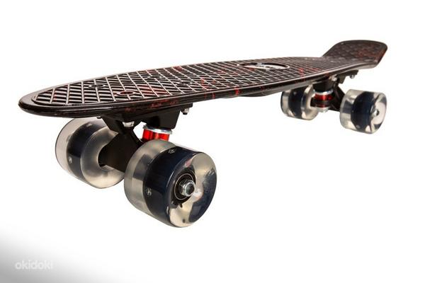 Скейтборд penny board с LED колесами Movino Graffiti - 3 (фото #3)