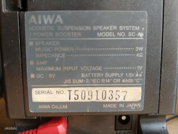 AIWA SC-A5 acoustic suspension speaker system for Walkman (foto #4)