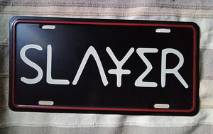 USA auto nr Slayer logoga (1 foto / 2)