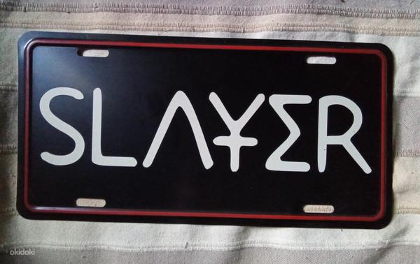 USA auto nr Slayer logoga