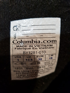 Columbia saapad s. 32 (3 foto / 3)