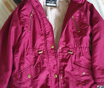 Зимняя куртка р.122+ шапка