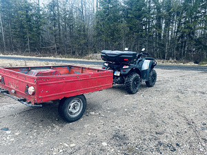 ATV Kymco MXU 700 4x4 +haagis (10 foto / 10)