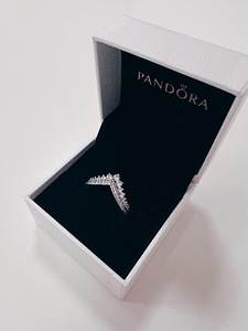 Новое серебряное кольцо Pandora