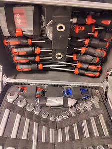 Alpha Tools 119 osaline tööriistakohver (3 foto / 4)