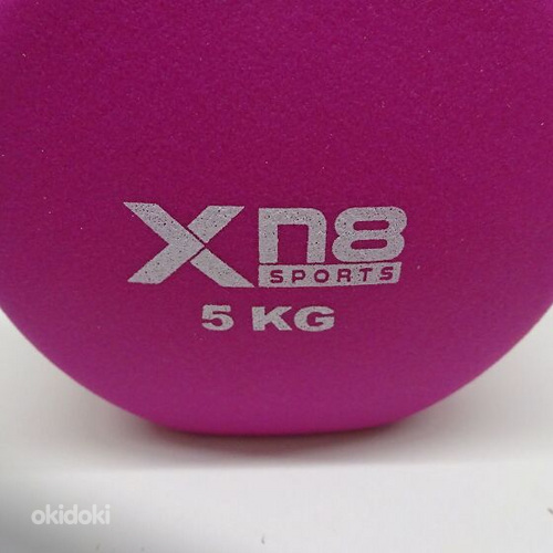 XN8 Набор гантелей из неопрена, 2 шт., 5 кг. (фото #3)