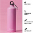 1000 ml Alumiinium pudel AUTSEL, roosa / Uus (foto #1)