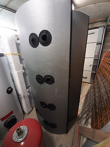 Pelletiküttesüsteem 24kW (7 foto / 10)
