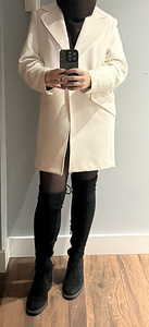 Valge mantel H&M | Demisooja (5 foto / 5)