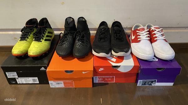 Обувь Nike, бутсы Adidas, кроссовки, кроссовки SB Football (фото #1)