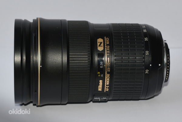 Nikon AF-S 24-70mm f/2.8G ED Nikkor objektiiv (фото #2)