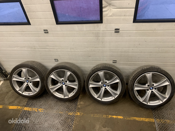 BMW 5x120 r20 колеса + шины (фото #1)