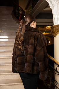 NEW Mink fur Chocolate colour (1 foto / 5)