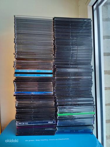 Коробки для компакт-дисков около 140 шт. (фото #2)