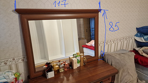 Peeglilaud, peegel ja tool (4 foto / 5)