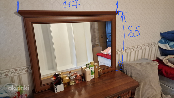 Peeglilaud, peegel ja tool (foto #4)
