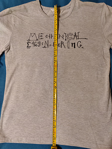 T-särk Mechanical Engineering, XL (L), uus (4 foto / 5)