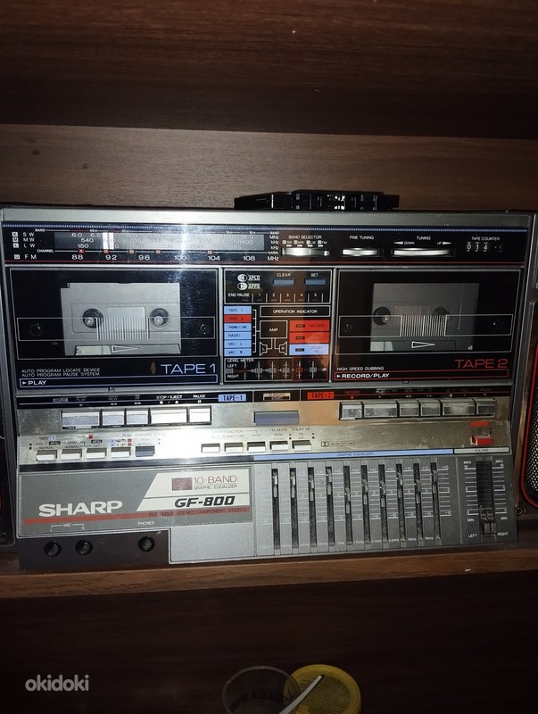 Sharp retro - Anija, Anija vald, Harjumaa, Кассетные деки – okidoki