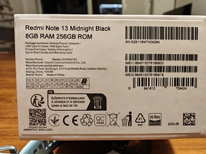 Xiaomi Redmi note 13 256GB (2 фото из 2)