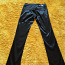 Женские праздничные чёрные джинсы, новые (фото #2)