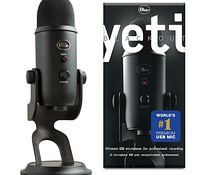 Blue Yeti USB microphone (blackout)