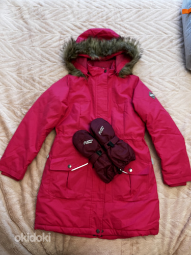 Зимняя куртка и брюки для девочек (фото #2)