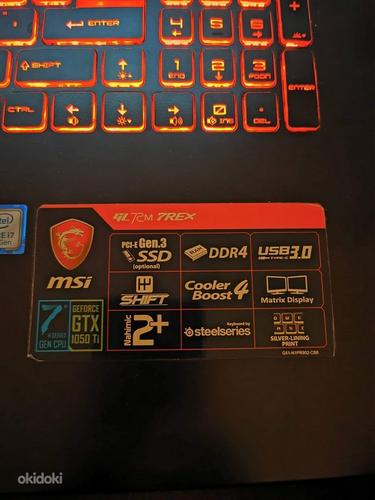 Msi Gl72m 6rex игровой ноутбук (фото #5)