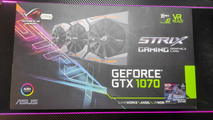 ASUS GeForce GTX 1070 / 8 ГБ GDDR5 / ROG STRIX (3 фото из 4)