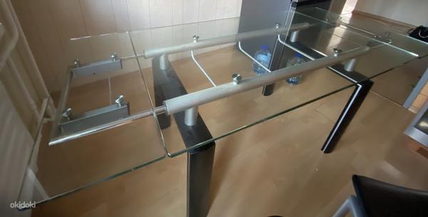 Klaasist kokkupandav laud ja toolid (foto #7)
