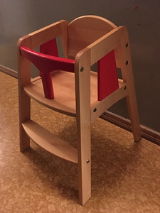 Деревянный детский стульчик/обеденный стул