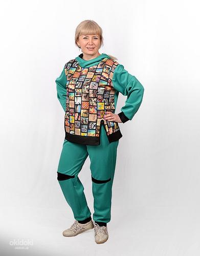 Женский спортивный костюм с принтом СК-0009 (фото #1)