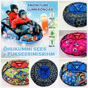 120 cm Lumetuub, Snowtube, lumerõngas,kelk (1 foto / 10)