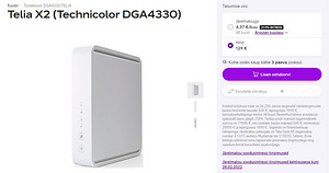 Telia X2 ruuter (1 foto / 1)