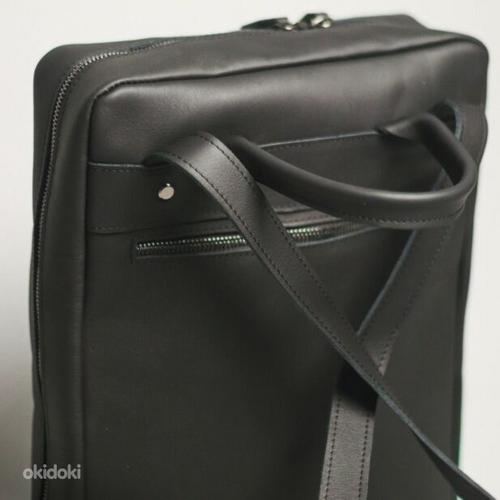 Кожаный рюкзак унисекс (фото #6)
