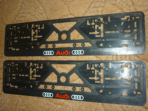 Ramki dlja nomera audi (1 foto / 4)