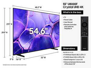 Müüa uus Samsung Crystal UHD teler ( U8000F) pakendis (2 foto / 2)