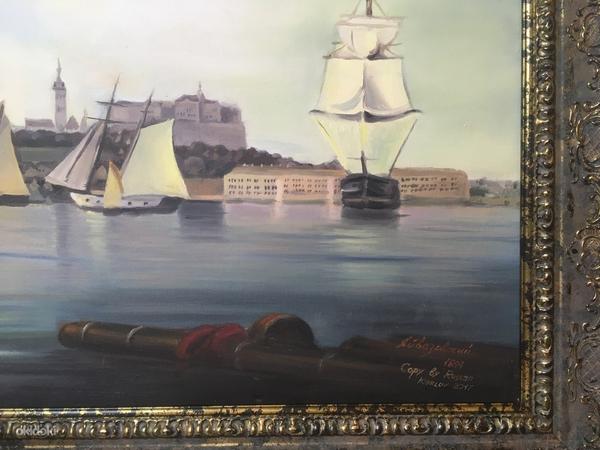 Картина айвасовского "Ревель" копия (фото #2)