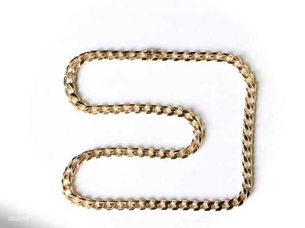 Pantser новая золотая цепочка на шею( 104,61g 60cm ) (фото #1)