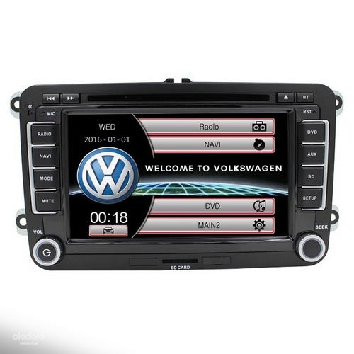 Штатная магнитола для Volkswagen, Фольксаген Шкода Навигация (фото #1)