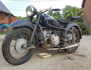 Мотоцикл K-750 1958
