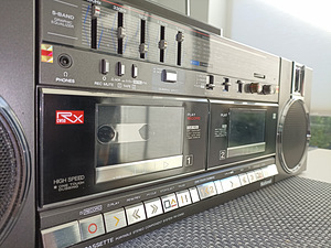National RX-CW50F Portable Stereo Radio Cassette Player (2 foto / 9)
