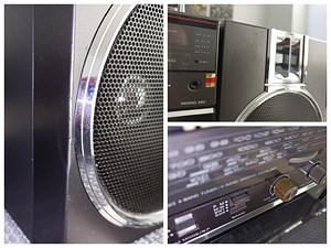 National RX-CW50F Portable Stereo Radio Cassette Player (8 foto / 9)