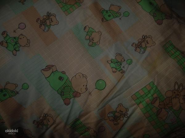 Защита на кроватку + одеялко + подушка (фото #2)